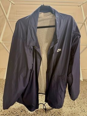 Nike Men’s Dark Blue Lightweight Coach Jacket